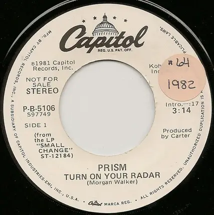 Prism - Turn On Your Radar