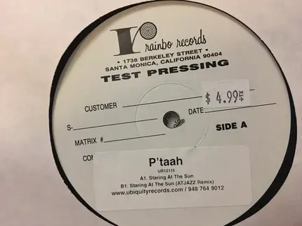 P'Taah - Staring at the Sun