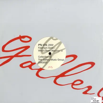 PTy LTd - Feeling's Gone