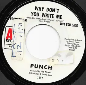 Punch - Why Don't You Write Me