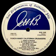 LP - Punch and Handy's California Crusaders - Volume One