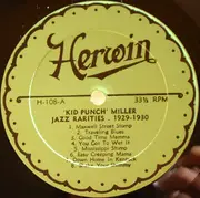 LP - Punch Miller - Jazz Rarities 1929-1930