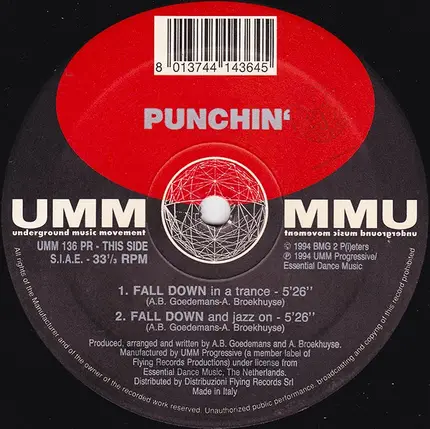 Punching - Fall Down / Freedom