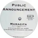 12'' - Public Announcement - Mamacita - Promo