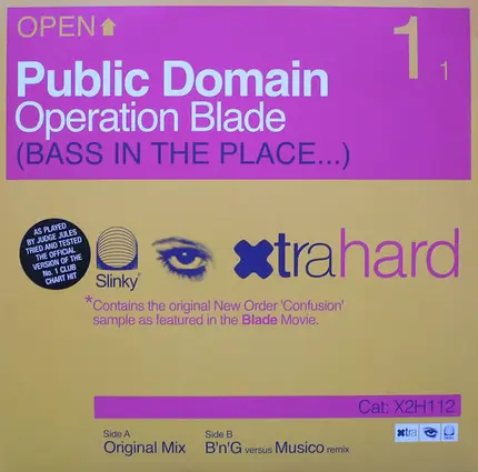 Public Domain - Operation Blade (Bass In The Place...)