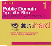 CD Single - Public Domain - Operation Blade (Bass In The Place London...)