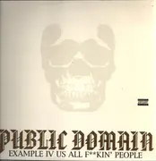 LP - Public Domain - Example IV Us All F**Kin' People - Insert