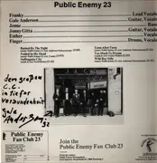 LP - Public Enemy 23 - Burned By The Night - Signed