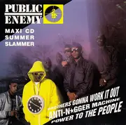 CD Single - Public Enemy - Brothers Gonna Work It Out  / Anti-N★gger Machine / Power To The People (Maxi CD Summer Slammer)