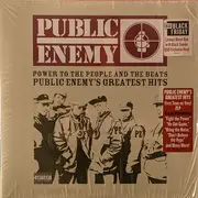 Double LP - Public Enemy - Power To The People And The Beats (Public Enemy's Greatest Hits) - Blood Red w/ Black Smoke Vinyl