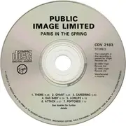 CD - Public Image Limited - Paris Au Printemps = Paris In The Spring