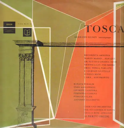Puccini - Tebaldi, Mascherini, Campora, a.o. (Erede) - Tosca - Arien & Szenen