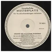LP - Puccini / Mozart / Verdi / Bizet / a.o. - Soloists of the State Opera of Warsaw - Testpressing / Mono