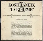 4-Track - Puccini / André Kostelanetz - André Kostelanetz Conducts Puccini's 'La Boheme' For Orchestra