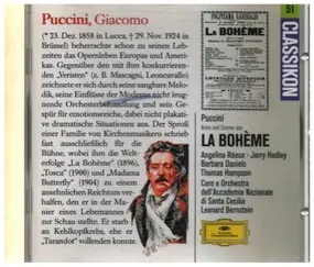 Giacomo Puccini - (Arien und Szenen aus) La Bohème