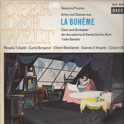 Puccini - La Boheme, Tebaldi, Bergonzi, Serafin