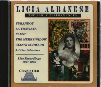 Puccini, Verdi a.o. - Licia Albanese The Early Performances