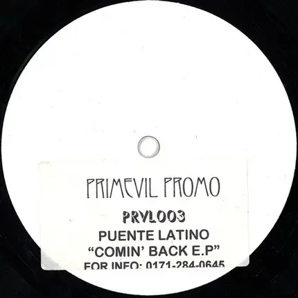 Puente Latino - Coming Back EP