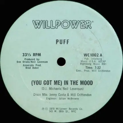 Puff - (You Got Me) In The Mood