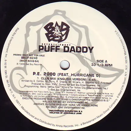 Puff Daddy - P. E. 2000