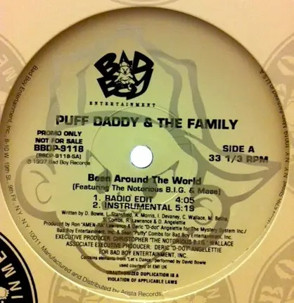 Puff Daddy & The Family - Been Around The World