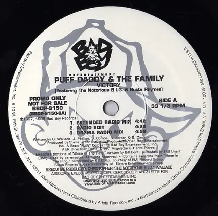 Puff Daddy & The Family - Victory