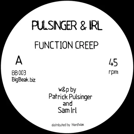 Pulsinger & Irl - Function Creep