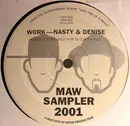 12'' - Puppah Nas-T, Denise Belfon, James Ingram - Work / Lean On Me - ADVANCE COPY FOR DJ'S WITH SOUL