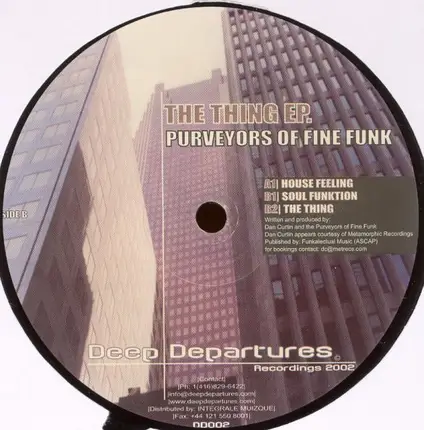 Purveyors Of Fine Funk - The Thing EP.