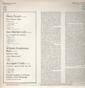 LP - Purcell / Lully / W.F.Bach / Corelli - Meister des europäischen Barock, Kammeroch von Rouen, Beaucamp