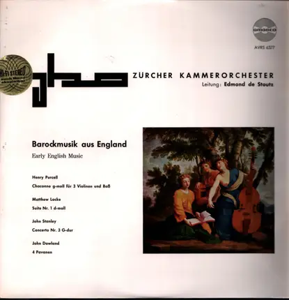 Purcell / Locke / Stanley / Dowland - Barockmusik Aus England