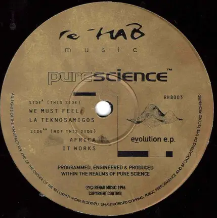Pure Science - Evolution EP