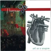 7inch Vinyl Single - Purpose - Art As A Weapon - yellow marbled pressing