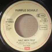 7inch Vinyl Single - Purple Schulz - Halt Mich Fest