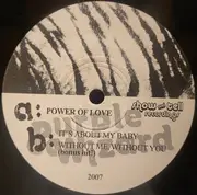 7inch Vinyl Single - Purple Wizard - Power Of Love - Numbered