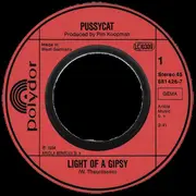 7inch Vinyl Single - Pussycat - Light Of A Gipsy