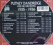 CD - Putney Dandridge And His Orchestra - 1935-1936
