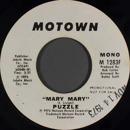 Puzzle - Mary Mary