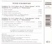 CD - Pyotr Ilyich Tchaikovsky - The Academy Of St. Martin-in-the-Fields / Sir Neville Marriner - Symphonies 1 & 2