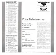 LP - Tchaikovsky - Symphonie Nr. 6 H-Moll Op. 74 (Pathetique)