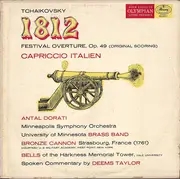 LP - Pyotr Ilyich Tchaikovsky - Antal Dorati , Minneapolis Symphony Orchestra , University Of Minnesota - 1812 Festival Orchestra, Op. 49 (Original Scoring) / Capriccio Italien
