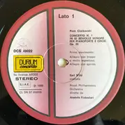 LP - Pyotr Ilyich Tchaikovsky - Concerto N.1 Per Pianoforte E Orchestra