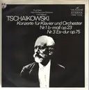LP - Pyotr Ilyich Tchaikovsky - Emil Gilels , New Philharmonia Orchestra , Lorin Maazel - Konzerte Für Klavier Und Orchester Nr. 1 B-moll Op. 23, Nr. 3 Es-dur Op. 75
