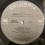 LP - Pyotr Ilyich Tchaikovsky - Gary Graffman , Eugene Ormandy , The Philadelphia Orchestra - Piano Concertos Nos. 2 And 3 - Mono