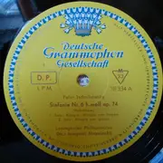 LP - Pyotr Ilyich Tchaikovsky - Leningrad Philharmonic Orchestra , Evgeny Mravinsky - Symphonie Nr.6 »Pathétique« - tulip rim , mono