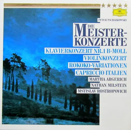 Tchaikovsky - Die Meisterkonzerte: Klavierkonzert Nr.1 b-moll, Violinkonzert, Rokoko-Variationen, Capriccio Itali