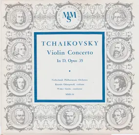 Tschaikowski - Violin Concerto In D, Opus 35