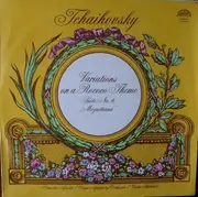 LP - Pyotr Ilyich Tchaikovsky - Stanislav Apolín / The Prague Symphony Orchestra / Václav Smetáček - Variations On A Rococo Theme / Suite No. 4, 'Mozartiana'