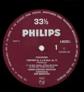 LP - Pyotr Ilyich Tchaikovsky , The London Symphony Orchestra , Igor Markevitch - Symphony No. 6 In B Minor, Op.74 'Pathetique'