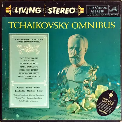 Tchaikovsky : Cliburn / Fiedler / Heifetz / Kondrashin / Monteux / Reiner - Tchaikovsky Omnibus